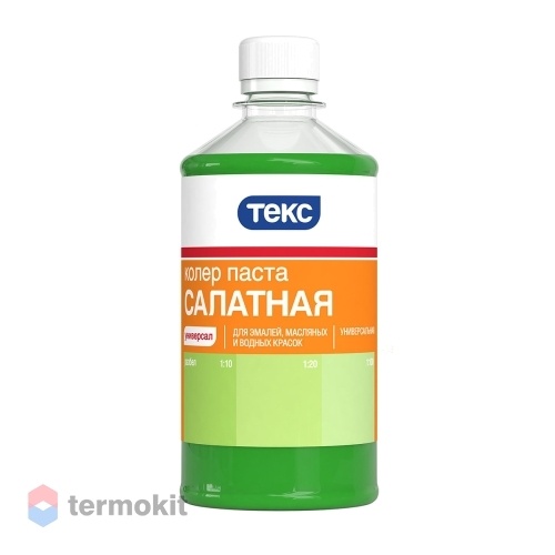 Паста колер Текс Универсал №07 Салатная 0,5 л (12)