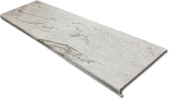 Ступень Seranit Fibre Grey Lappato фронтальная 32,5x120