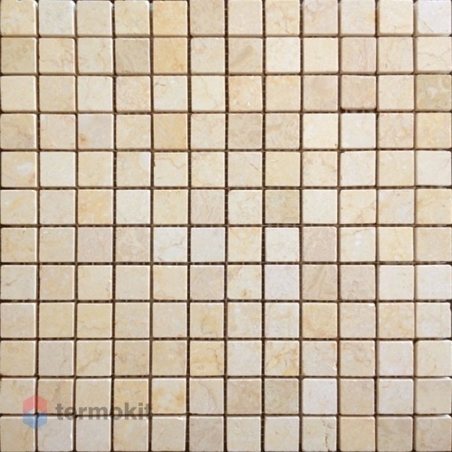 Мозаика Caramelle Mosaic Pietrine 4mm Botticino Mat (2,3x2,3) 29,8x29,8