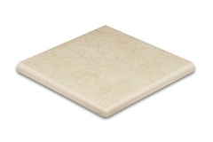 Ступень RosaGres Concept Crema Anti-Slip DP1 угловая 317х317х38 мм/3
