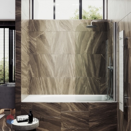 Душевая шторка Maybah Glass 500х1400 хром матовый MGV-597-5