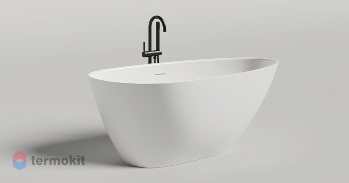 Ванна из искусственного камня Salini PAOLA 160 Classic S-Stone белый матовый 1600х770 101511SM