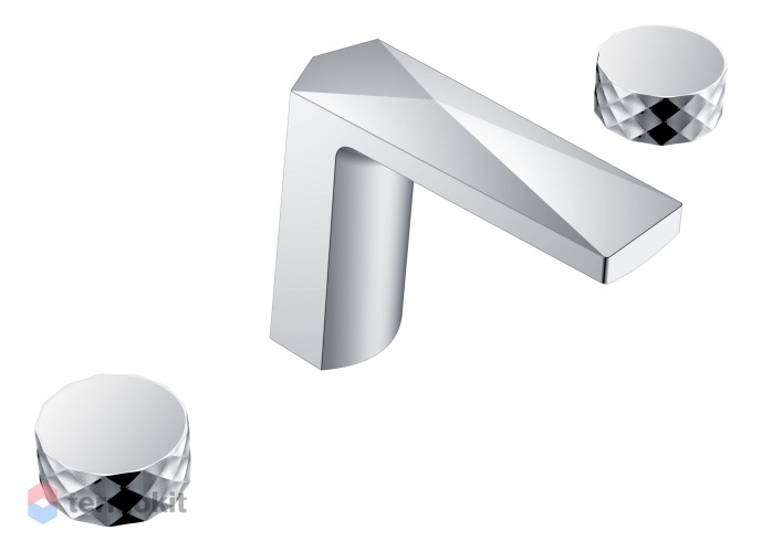 Смеситель для раковины Boheme Venturo Хром 150-CR-DIAMOND