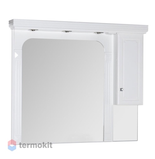 Зеркальный шкаф Aquanet Фредерика 140 белый 00171012