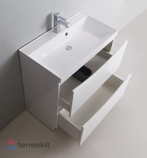 База под раковину Belbagno MARINO напольная MARINO-900-2C-PIA-BL-P Bianco Lucido