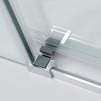 Душевой уголок Cezares Duet Soft-M 1950x1100x800 хром DUET SOFT-M-AH-1-110/80-C-Cr