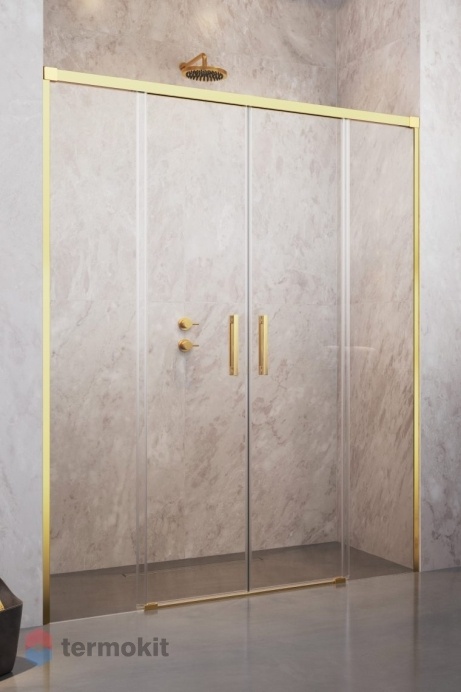 Душевая дверь Radaway Idea 1700x2005 золото 387127-09-01