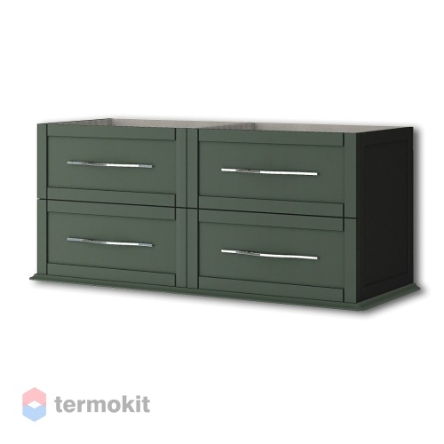 Тумба под раковину Cezares TIFFANY 120 подвесная Verde opaco 55332