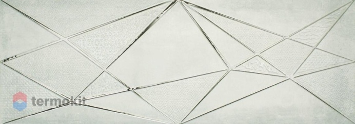 Керамическая плитка Ape Crea Dec Zig Zag Sky декор 30x90