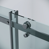 Душевой уголок Grossman Classic 1950x1400x800 графит сатин 120.K33.04.1480.42.00