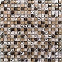 Стеклянная Мозаика Bonaparte Ochre Rust (8x15x15) 30x30