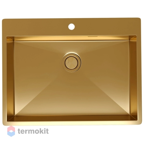 Мойка для кухни Reflexion Iseo 65-GD брашированное золото RX2265GD