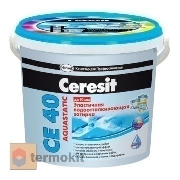 Затирка Ceresit СЕ 40/2 Aquastatic водоотталкивающая Карамель 46 (2 кг)