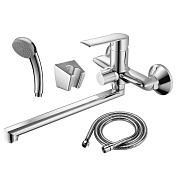 Смеситель для ванны и душа Agger Clean хром A2421100