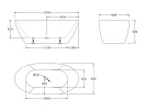 Акриловая ванна BelBagno 1700x800x600 BB77-1700-W0