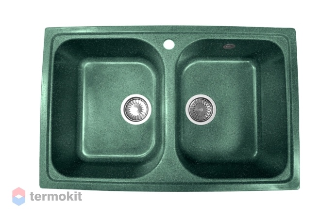 Мойка для кухни AquaGranitEx M-15 зеленый M-15 (305)