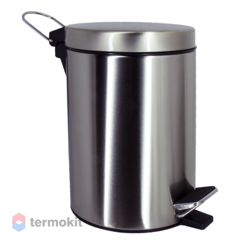 Ведро для мусора WasserKRAFT Kammel 3л никель K-633NICKEL