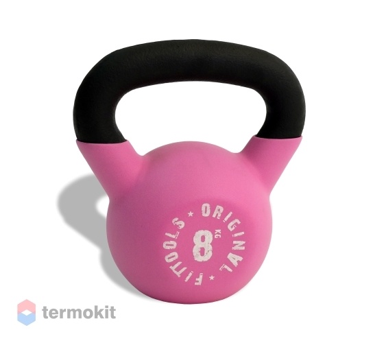 Гиря Original Fittools обрез.розовая 8кг FT-K8-PINK