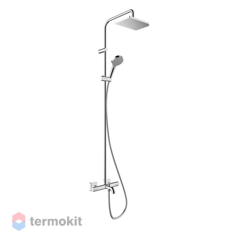 Душевая система с термостатом Hansgrohe Vernis Shape 230 1jet хром 26284000