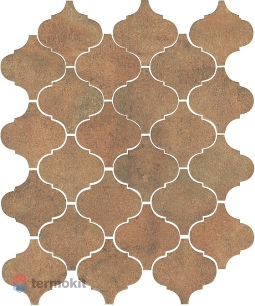 Керамическая плитка Kerama Marazzi Арабески Котто 65003 рыжий настенная 26x30
