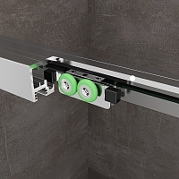 Душевой уголок ABBER Komfort 2000x1000x1600 хром AG93160-S102