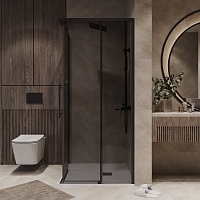 Душевой уголок Niagara Nova 1950x900x900 (тонированное стекло) черный матовый NG-2829-34BLACK