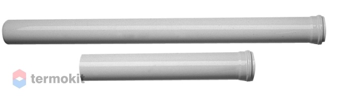 BAXI Труба эмалированная DN 80 мм, длина 500 мм