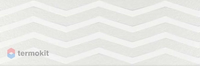 Керамическая плитка Argenta Chalk Saw White настенная 40x120