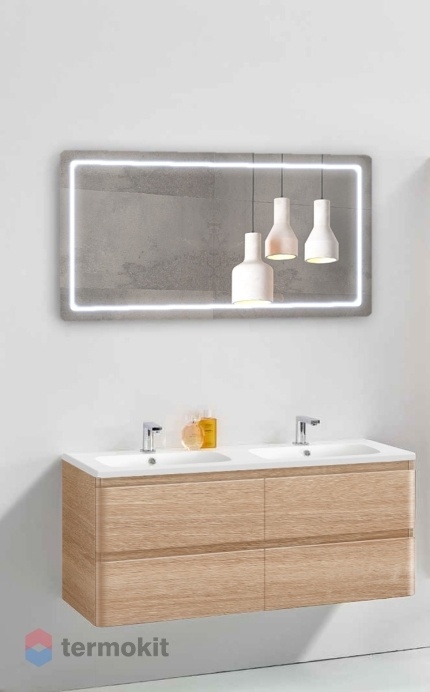 Тумба под раковину Vincea Alba 120 подвесная W.Oak VMC-1A120WO