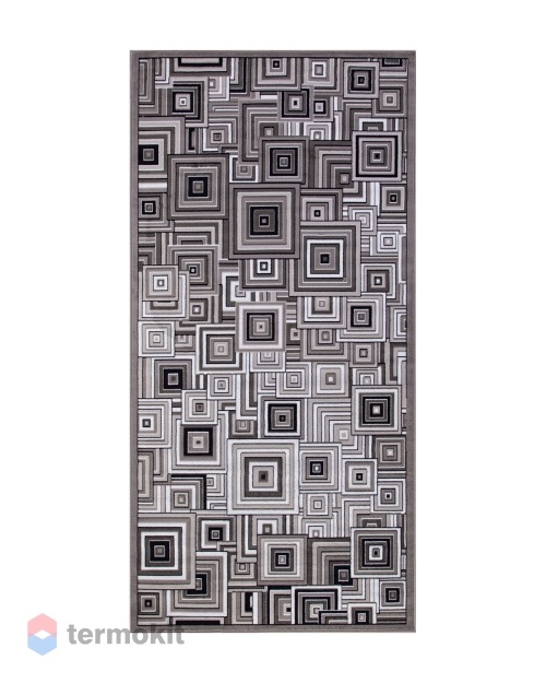 Ковёр Merinos Silver 150x190 прямоугольный серый d239