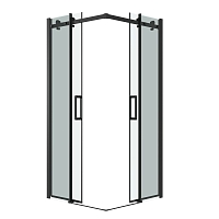 Душевой уголок Grossman Classic 1950x900x900 черный матовый 300.K33.04.9090.21.00