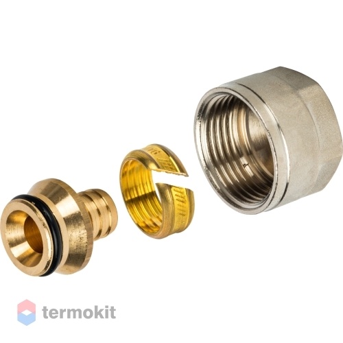 STOUT фитинг компрессионный для труб PEX 16х2,2х1/2