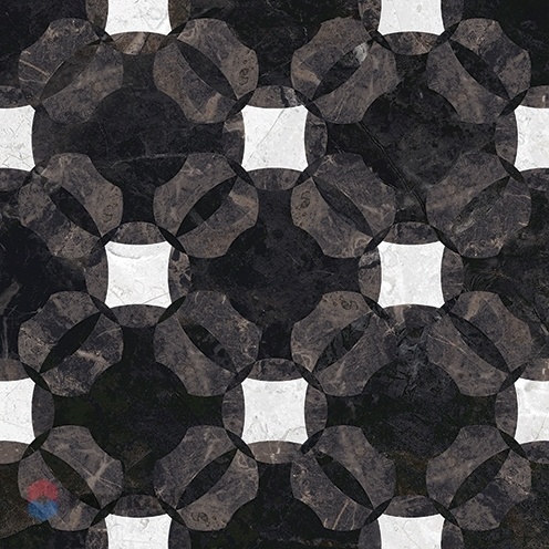 Керамогранит Cersanit Queen узоры, многоцветный (QN4R452D-69) 42х42