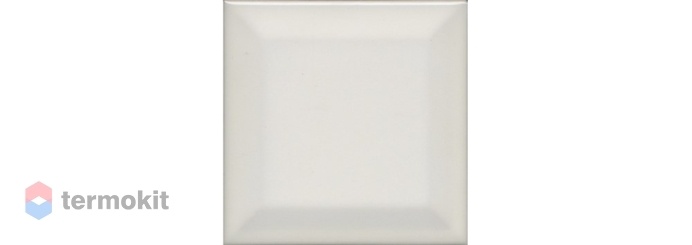 Керамическая плитка Kerama Marazzi Фурнаш TOC002 Декор грань белый глянцевый 9,8х9,8