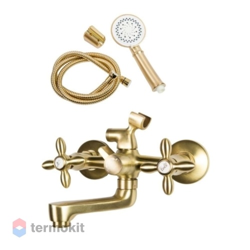 Смеситель для ванны и душа Agger Retro Bronze бронза A1921288