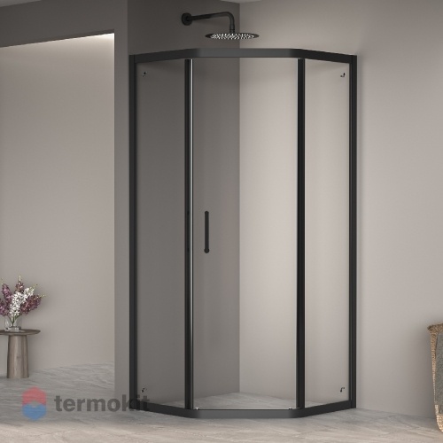 Душевой уголок RGW Passage PA-86B 900x900x1950 черный 38088699-14