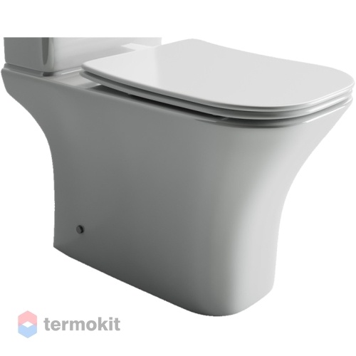 Чаша унитаза напольного Ceramicanova Alfa с сиденьем микролифт CN9002-B
