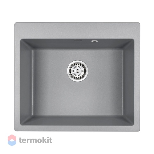 Мойка для кухни Paulmark Kante серый металлик PM106052-GRM