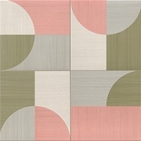 Керамогранит Realonda Moon Deco Pink (Mix без подбора) 44,2x44,2