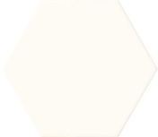 Керамическая плитка Tubadzin Burano W-white hex настенная 11x12.5