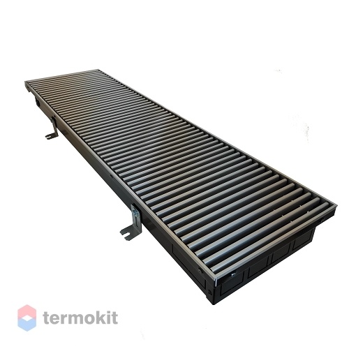 Внутрипольный конвектор Gekon 230/140/1800 с принудительной конвекцией
