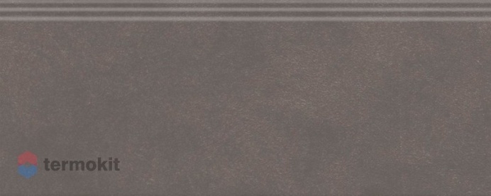 Керамическая плитка Kerama Marazzi Чементо FMF018R плинтус коричневый тёмный матовый обрезной 30x12