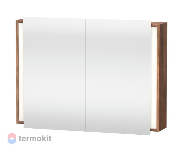 Зеркальный шкаф Duravit Ketho 100 с подсветкой Орех KT753207979