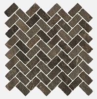 Керамогранит Италон Genesis 620110000095 Mercury Brown Mosaico Cross 31,5х29,7