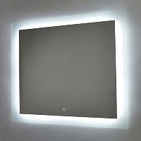 Зеркало Azario Норма 80 с подсветкой белый ФР-00000844