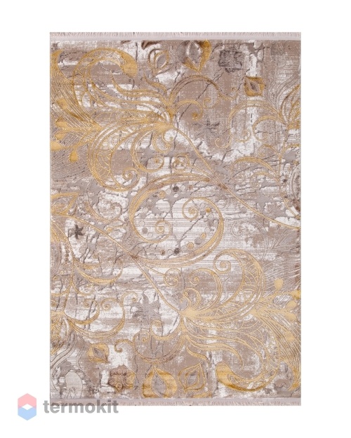 Ковёр Merinos Regina 80x150 прямоугольный бежевый/жёлтый O0273
