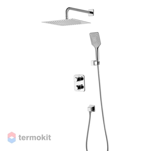 Душевой комплект скрытого монтажа Lemark Yeti с термостатом LM7849C