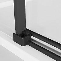 Душевой уголок Niagara Nova 1950x1000x1000 черный матовый NG-6830-34BLACK