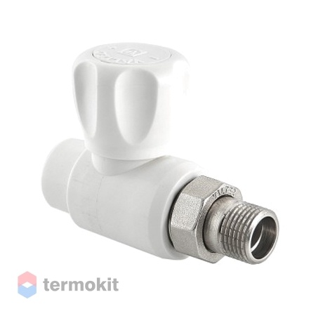 Valtec Кран шаровой радиаторный полипропиленовый прямой 25 х 3/4"