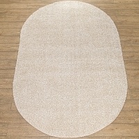 Ковёр Kitroom Фьюжн 140x200 овальный бежевый 42104